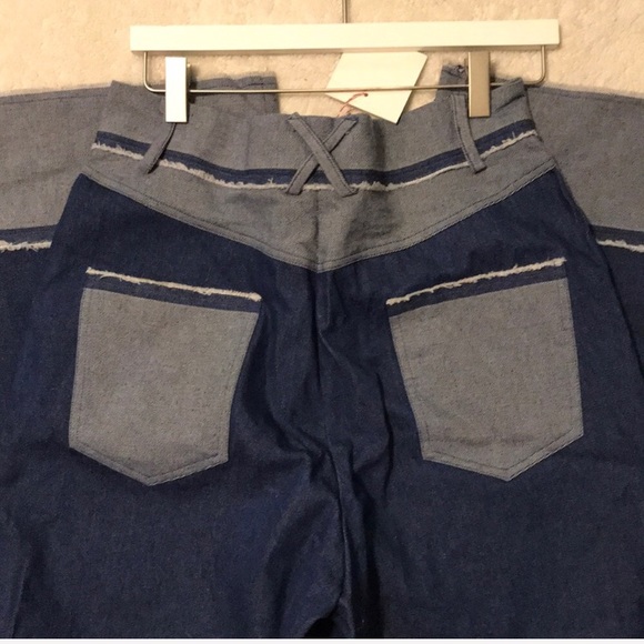 🎉HP Rachel Antonoff Denim Gauchos! 👖👖🙌🏾 - Picture 4 of 4